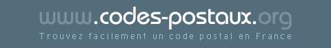 Logo codes postaux en france