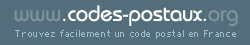 Logo codes postaux en france